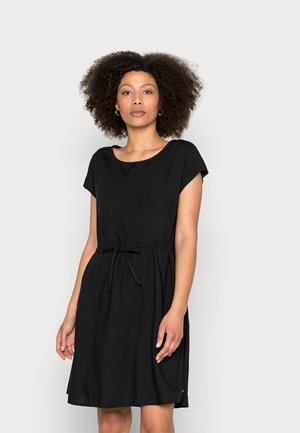 EASY SHAPED DRESS - Day dress - deep black