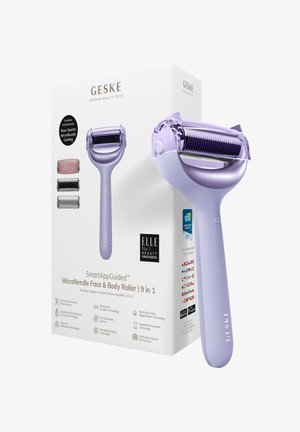 GESKE MICRONEEDLE FACE BODY ROLLER | 9 IN 1 - Hudplejeredskab - purple