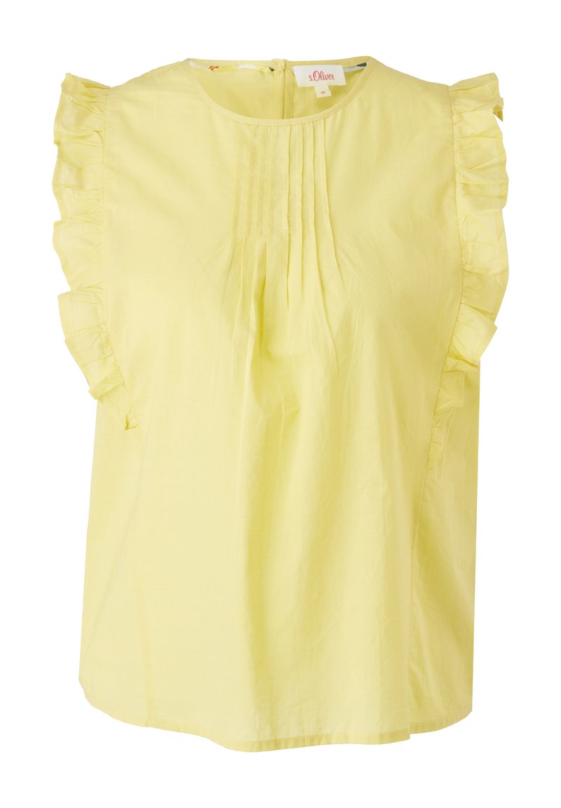s.Oliver Blouse donkergeel