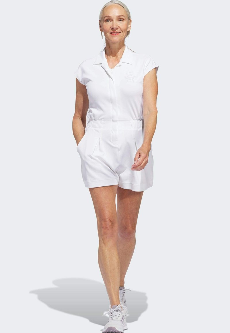 adidas Golf GO-TO ROMPER - Lühikeste varrukatega bodi - white