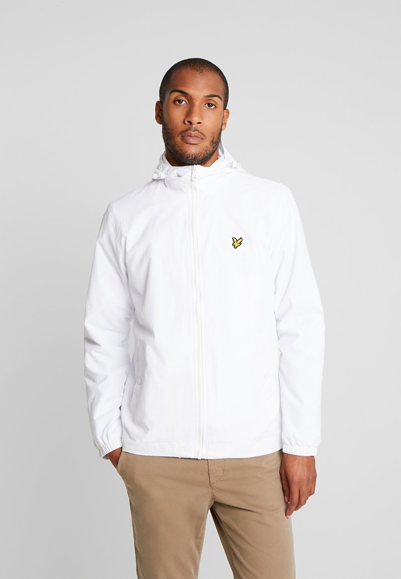 Lyle & Scott ZIP THROUGH JACKET - Casaco de verão - white
