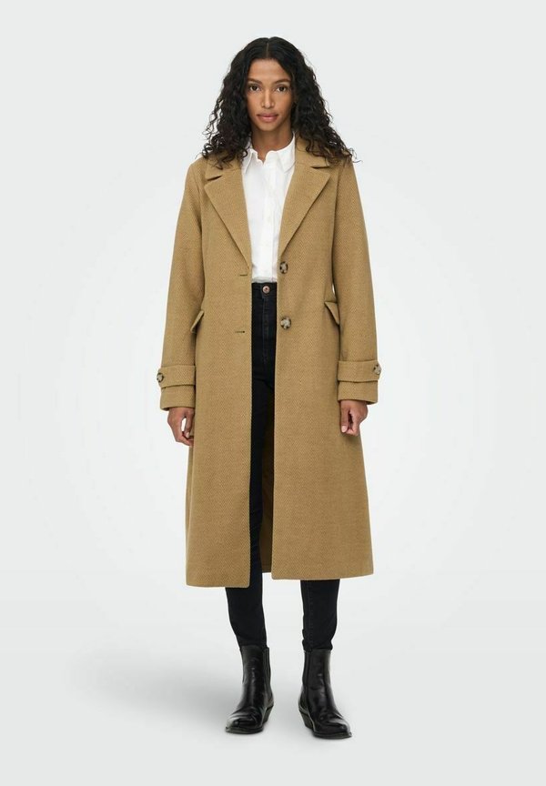 Klassischer Mantel - toasted coconut