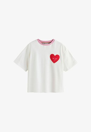 Little Bird, REGULAR FIT - BOXY T-SHIRT - T-Shirt print - white