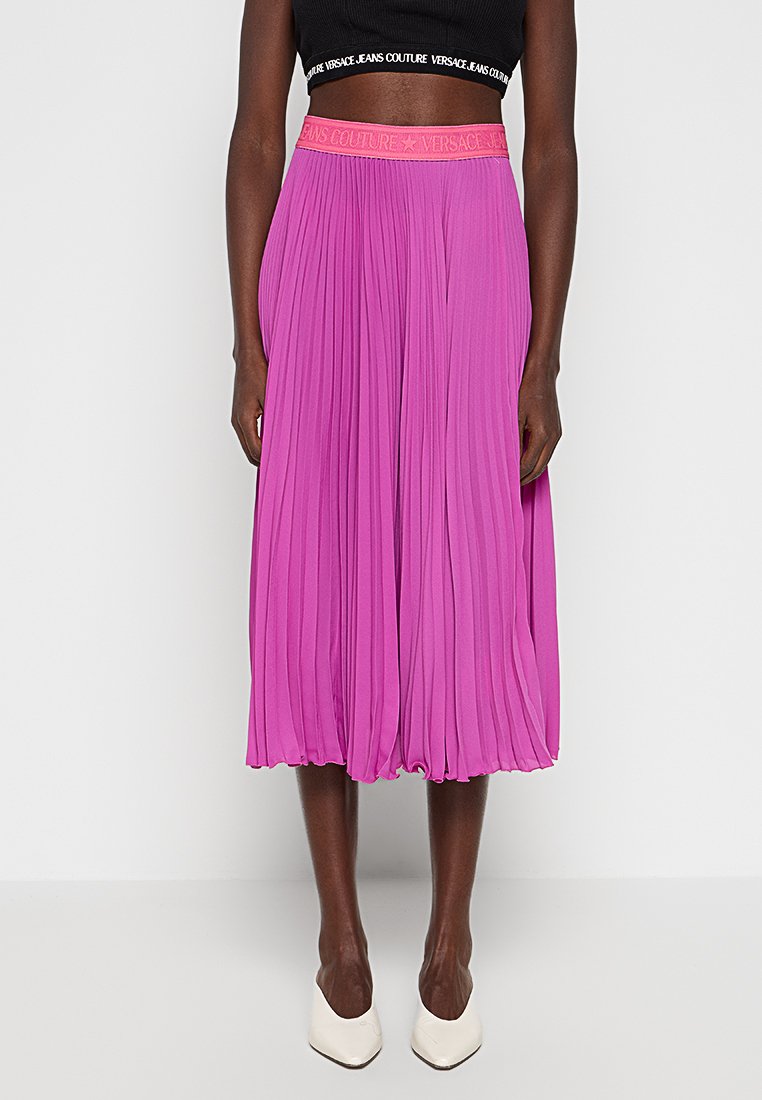 Versace Jeans Couture Plooirok (rood)paars Versace Jeans Couture Plooirok (rood)paars