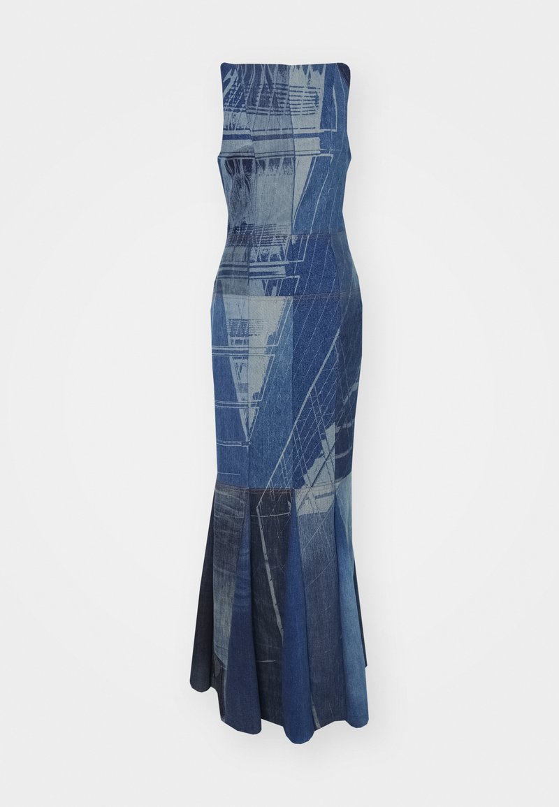 HABEY CLUB Maxi-jurk blauw denim/bluedenim