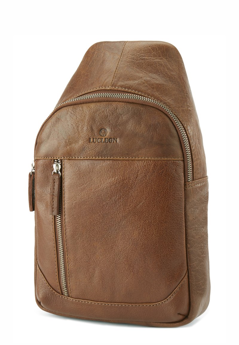 LUCLEON CALIFORNIA - Skuldertasker - tan