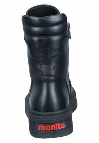 Manitu Plateaustiefelette - schwarz