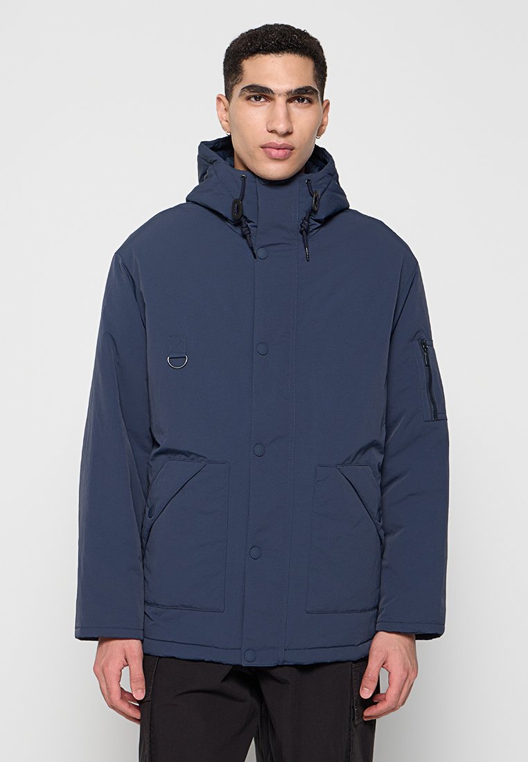Barbour Winterjas donkerblauw
