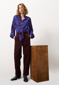 FRNCH Chemisier - flora blue