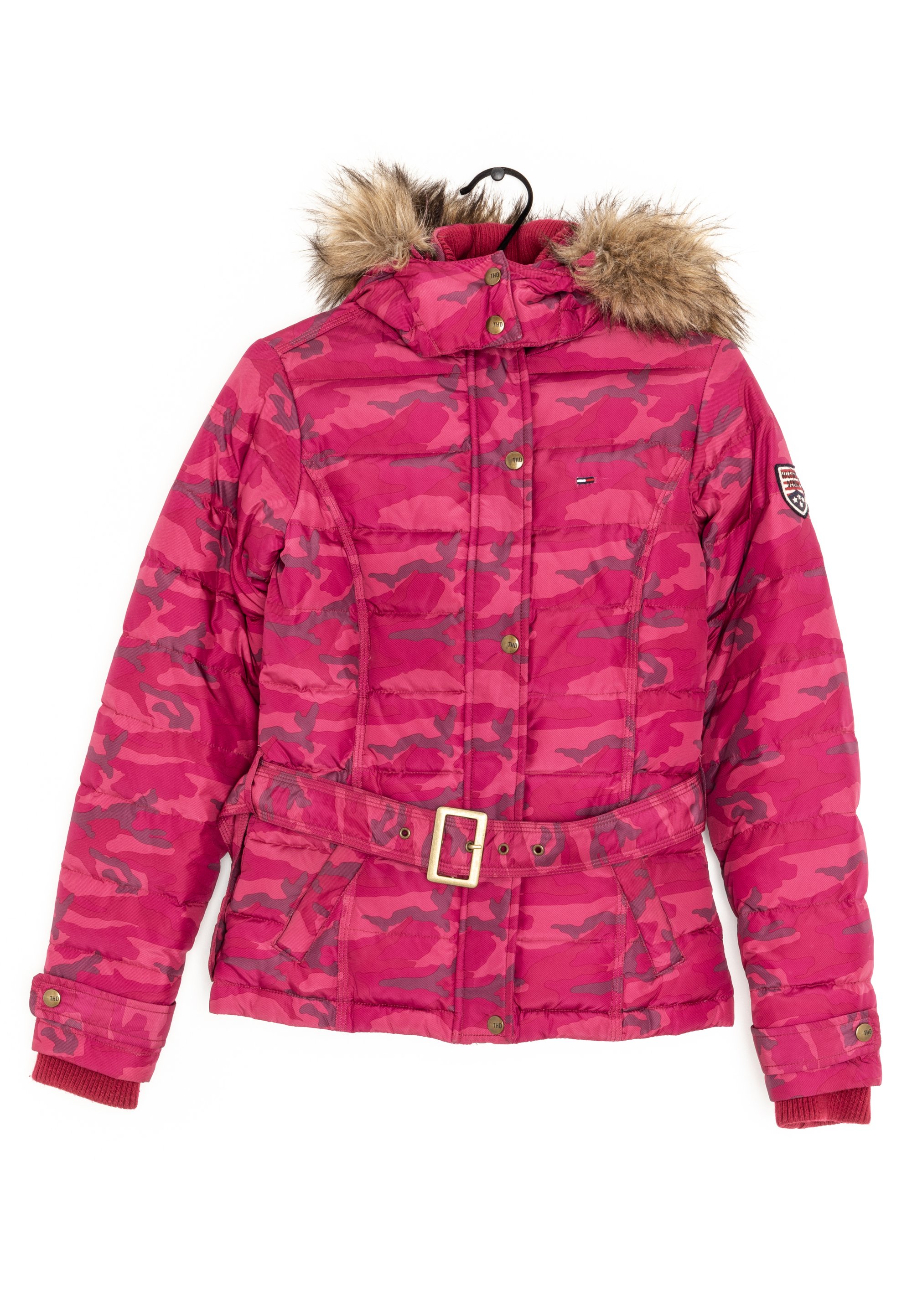 Clothing Tommy Hilfiger Jacke Pink Tommy Hilfiger Winter Jacket