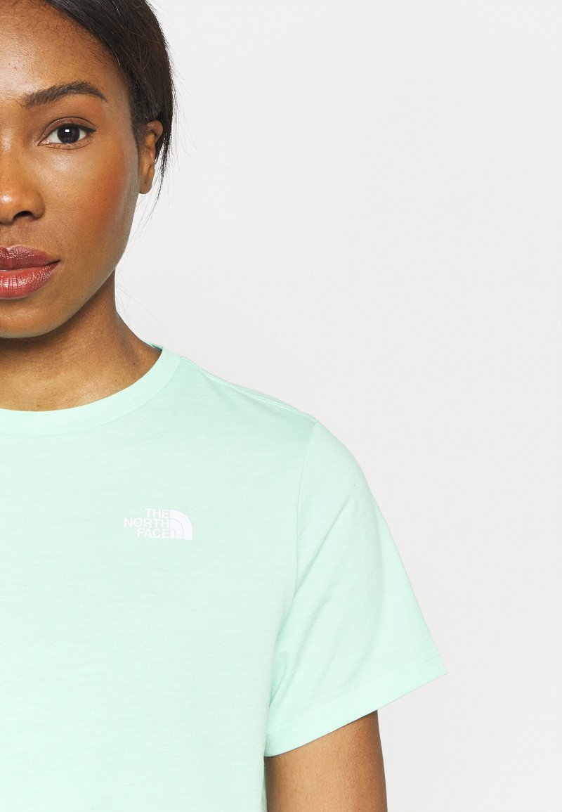 Damen Sportbekleidung | The North Face FOUNDATION CROP TEE Sport T-shirt misty jade heather/mint - CQ83095 Damen Sportbekleidung | The North Face FOUNDATION CROP TEE Sport T-shirt misty jade heather/mint - CQ83095