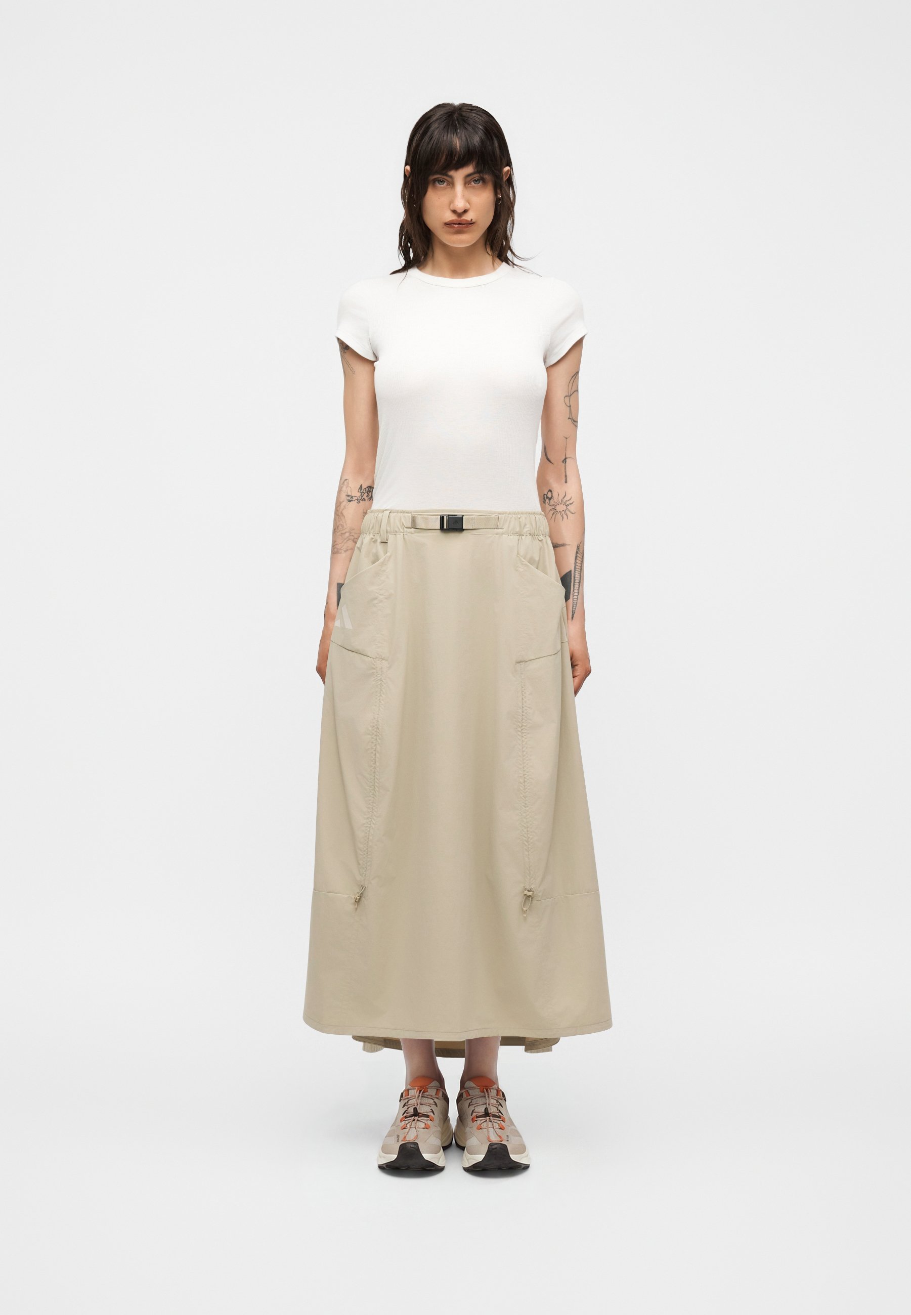 adidas Terrex XPL W CC SKIRT - Sports skirt - khaki - Zalando.ie