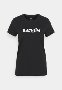 THE PERFECT TEE - T-shirt con stampa - caviar