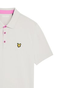 Lyle & Scott CONTRAST PLACKET - Poloshirts - x pebble contour pink
