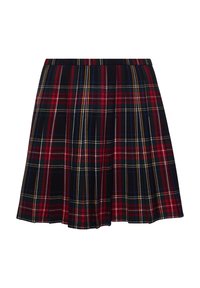Jupe trapèze - navy check