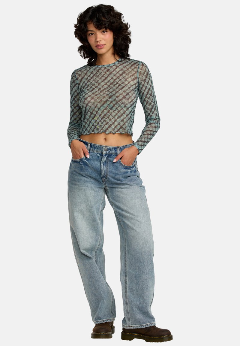 RVCA Wijde jeans koningsblauw RVCA Wijde jeans koningsblauw