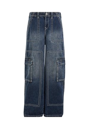 True Religion BIG - Jeans Relaxed Fit - dark washed blue