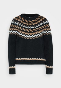 ONLY Tall Stickad tröja - black