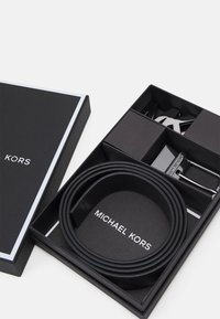 Michael Kors 4 IN 1 BELT BOX UNISEX SET - Riem - black