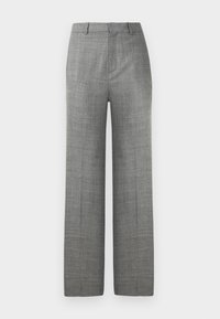 CREDO STRAIGHT TROUSER - Pantalones - grey melange