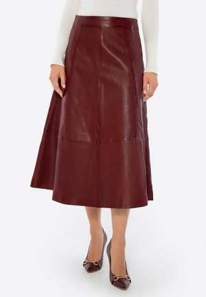 A-lijn rok - bordeaux