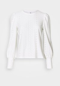 ONLSANDRA PUFF - Long sleeved top - cloud dancer