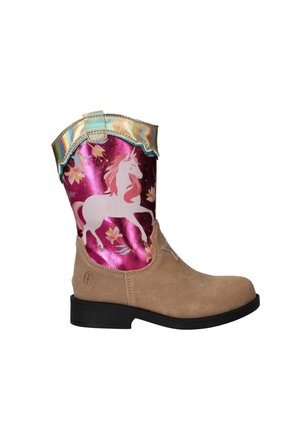 Cowboy-/Bikerlaarzen - beige