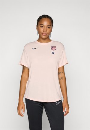 FCB WNK ONERELAXED DF SSTOP 3R - Vereinsmannschaften - washed coral/midnight navy