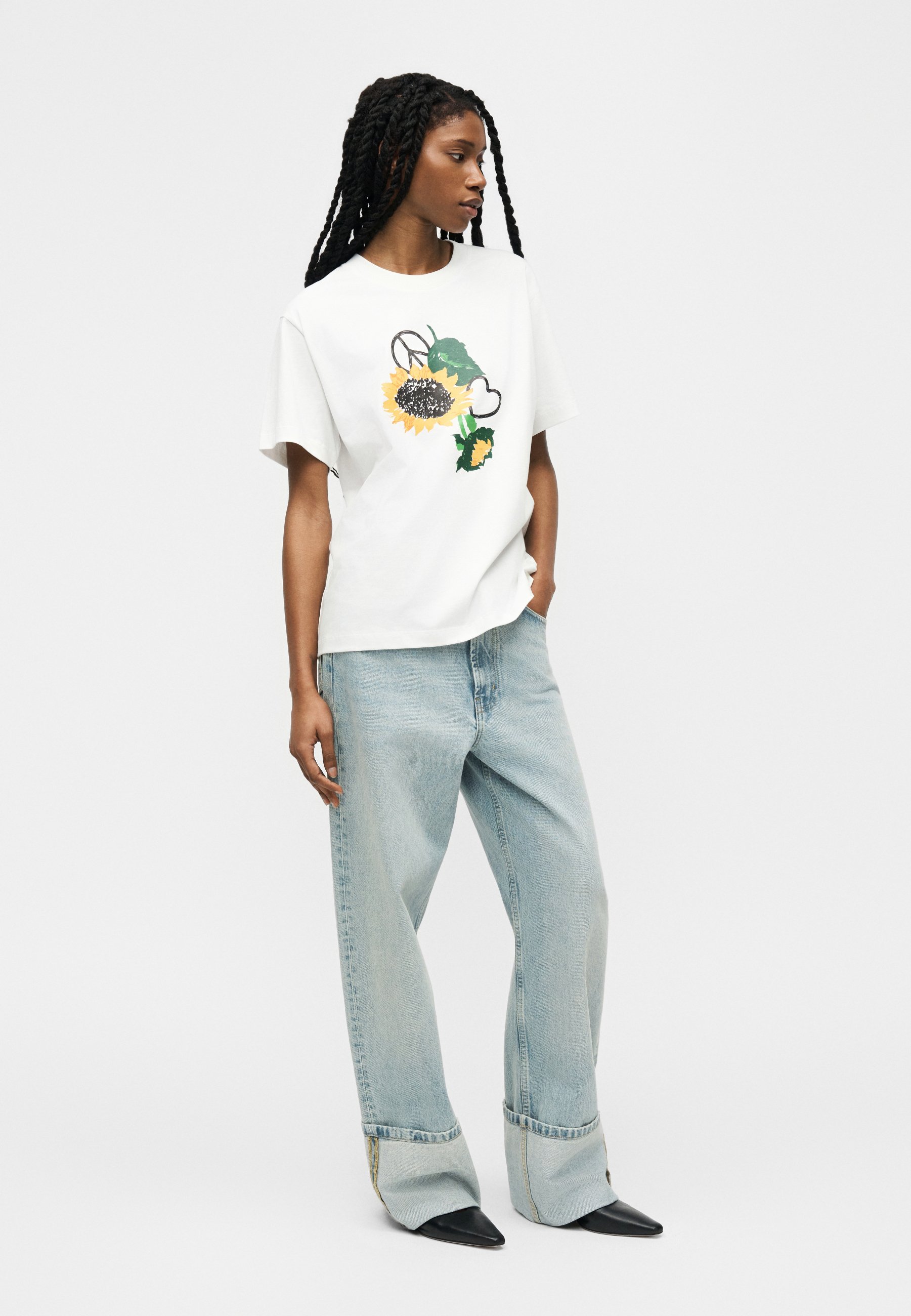 MOSCHINO JEANS Print T-shirt - multi-coloured - Zalando.co.uk