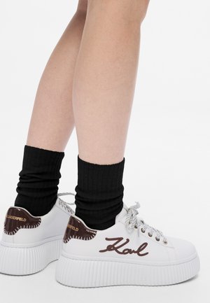 KARL LAGERFELD KREEPER CORNELLY - Sneaker low - white
