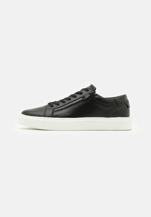 TOP LACE UP ZIP - Sneakersy niskie - black