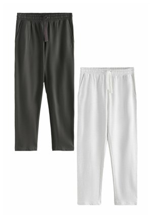 TWO PACK - Pyjamahousut/-shortsit - mottled light grey