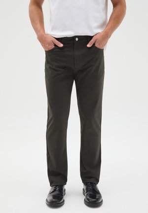 OVS Pantalones - dark green