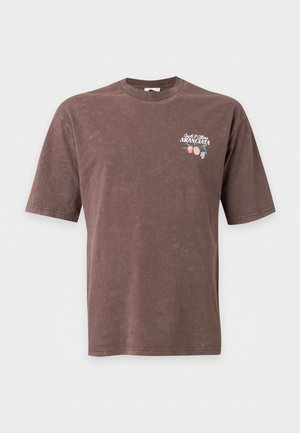 Pier One by Zalando, T-shirt imprimé - dark brown