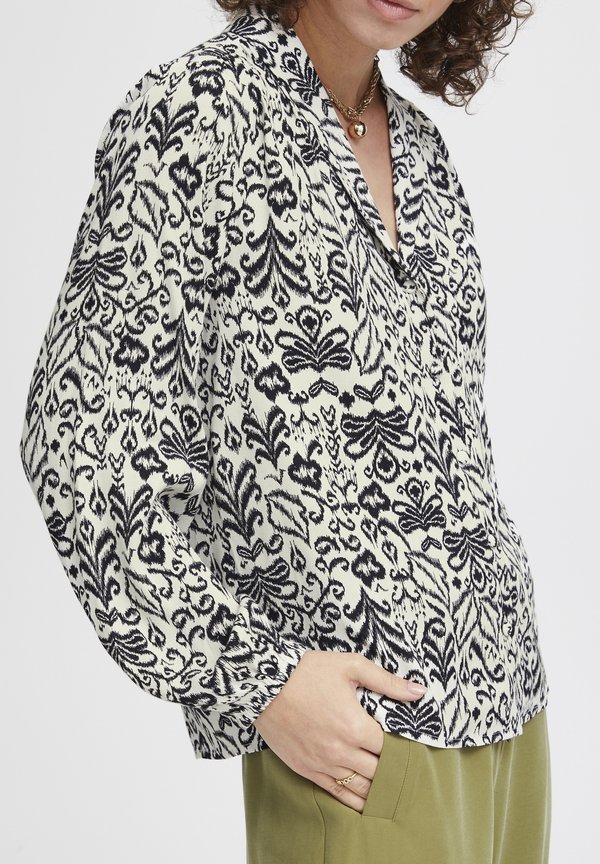 IRRosie - Button-down blouse - rosie tones aop4