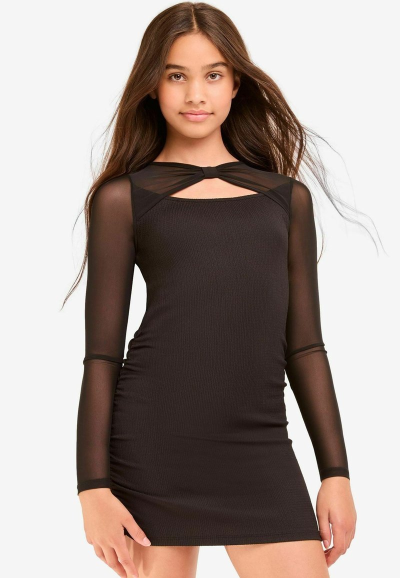 Lipsy Trikoomekko - black