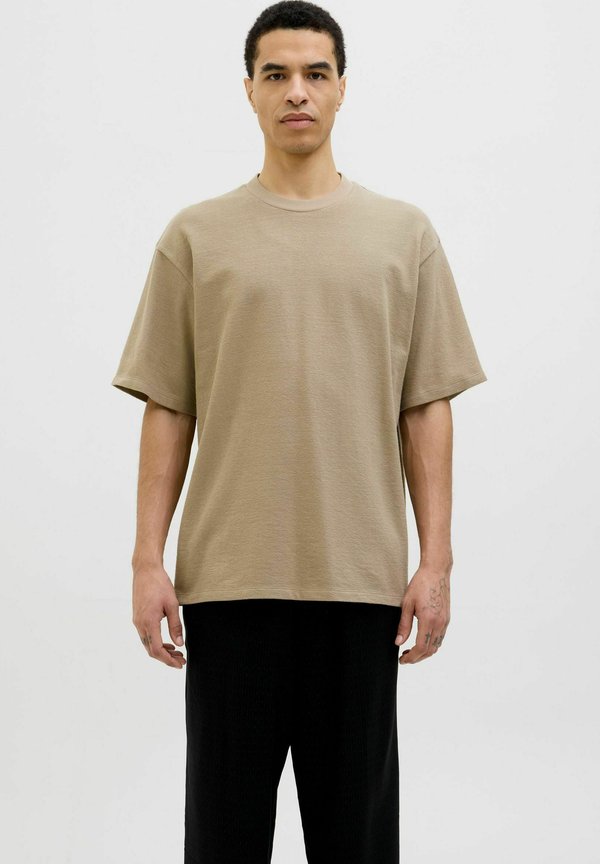 RUNDHALS - T-Shirt basic - coriander