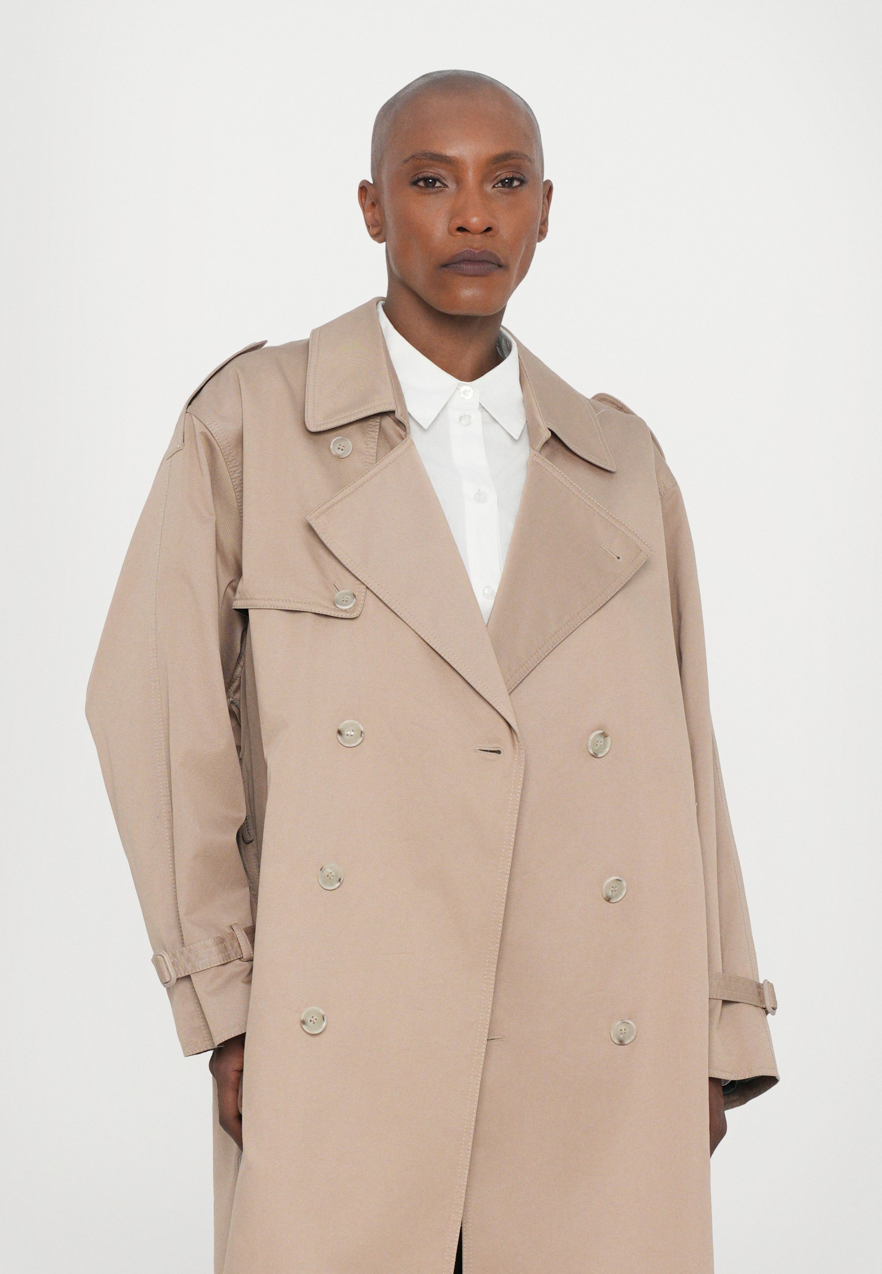 MM6 Maison Margiela Trenchcoat - sand - Zalando.co.uk