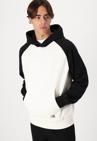 The North Face HERITAGE HOODIE - Felpa - white dune/black