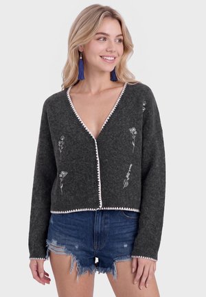 IZIA, IZIA CARDIGAN - Cardigan - grey