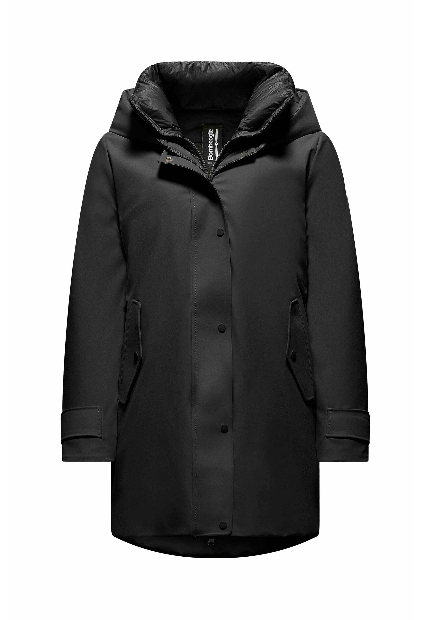 Hood Bomboogie Daunenjacke Schwarz Bomboogie SHORT PRIMALOFT