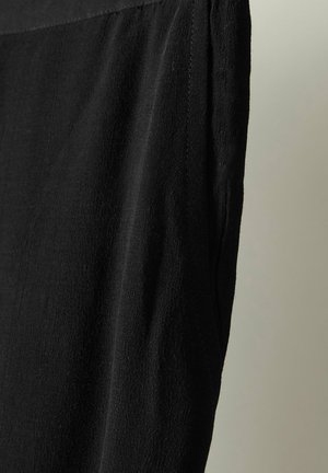 Evans, WIDE LEG - Pantalones - black