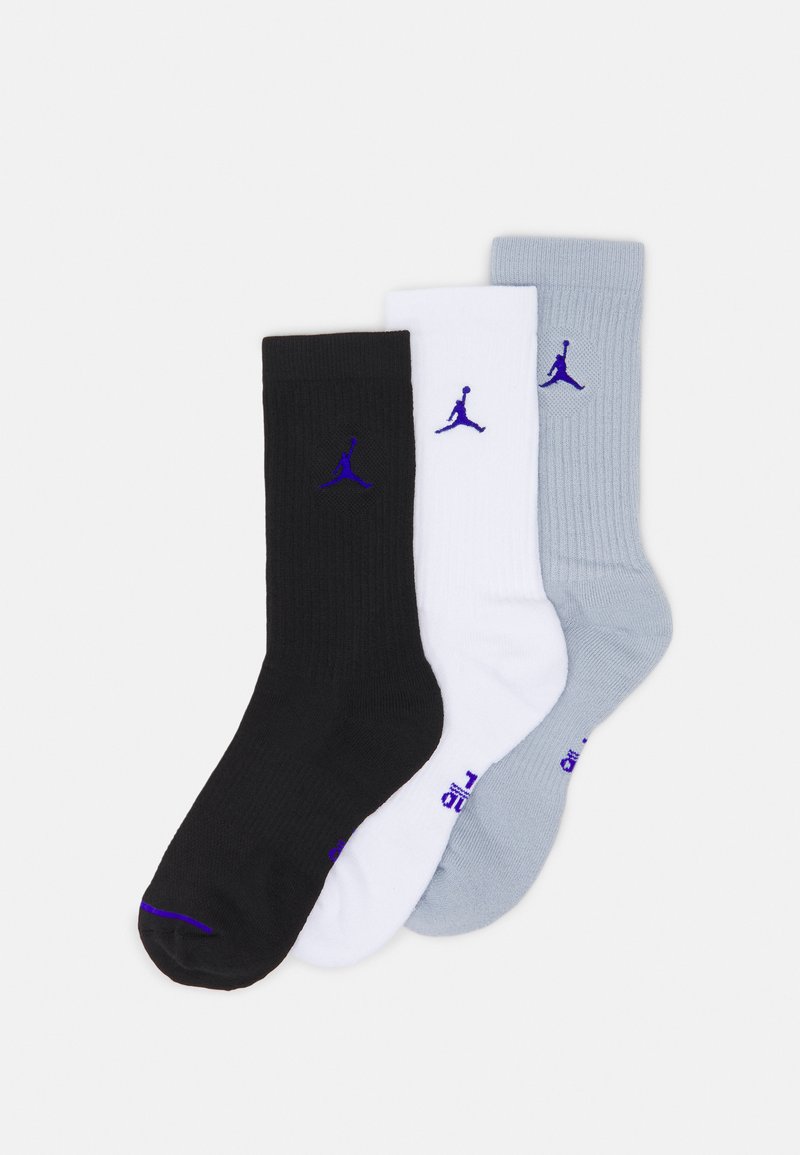 Jordan EVERYDAY CUSH CREW 3 PACK UNISEX - Meias desportivas - multi-color
