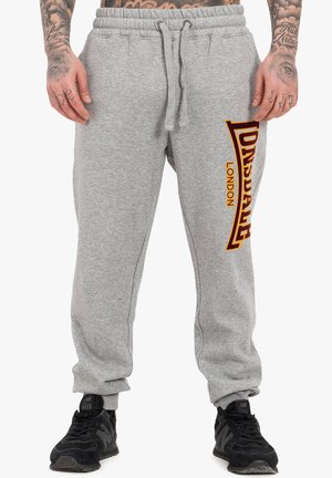 Lonsdale Jogginghose - marl grey oxblood yellow