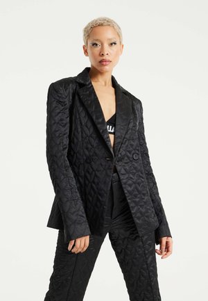 HEART QUILTED   - Blazer - black