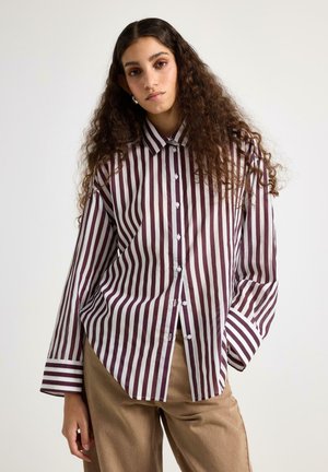 Blus - dark dusty red