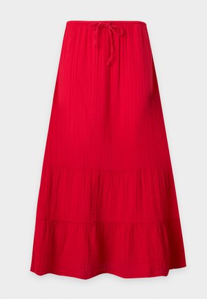 GAP, EWAIST SKIRT  - Μάξι φούστα - pure red