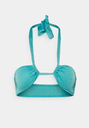 Esprit YALONG BEACH HALTERNECK BANDEAU REMOVABLE PAD - Vrchný diel bikín - teal blue