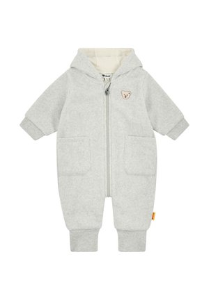 Steiff, STRAMPLER LANGARM BABY WELLNESS, GEFÜTTERT UNISEX - Jumpsuit - harbor mist melange
