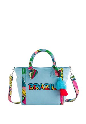 BRAZIL - Sac à main - light blue/multicolor
